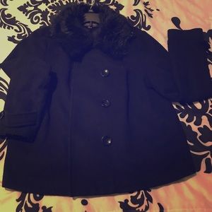 Black coat